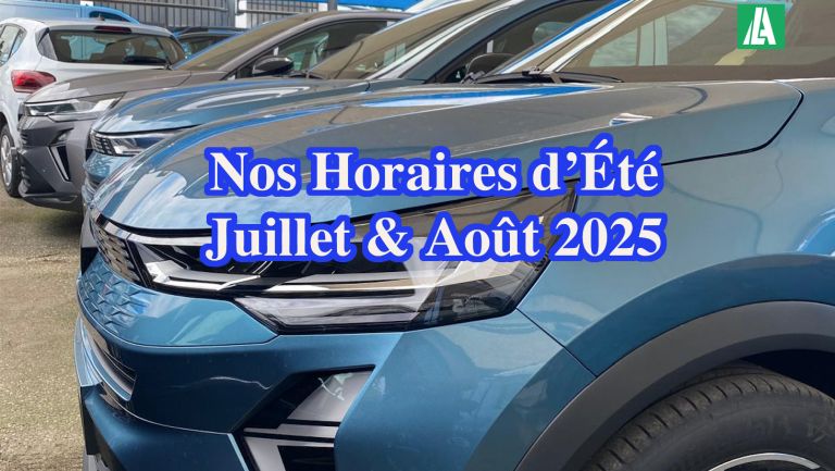 Horaires d’Été 2025 et Fermeture pour congés annuels
