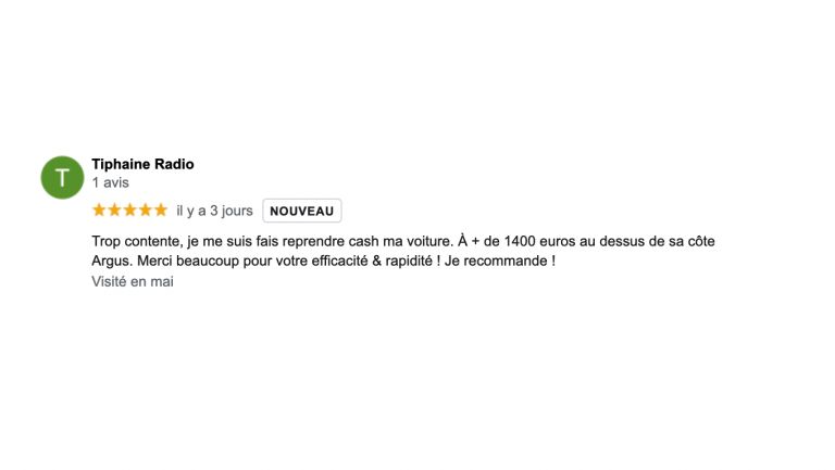 La Reprise de votre voiture à prix ferme sans l'obligation d'en acheter une nouvelle