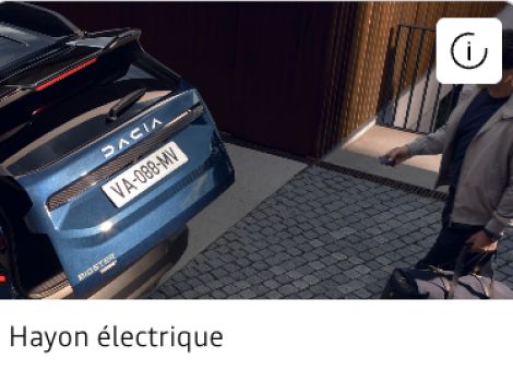 Dacia BIGSTER 155 CH HYBRID EXTREME AVEC CAMERA ACCES MAIN LIBRE HAYON ELECTRIQUE PACK HIVER PACK PARKING ET TOIT PANORAMIQUE
